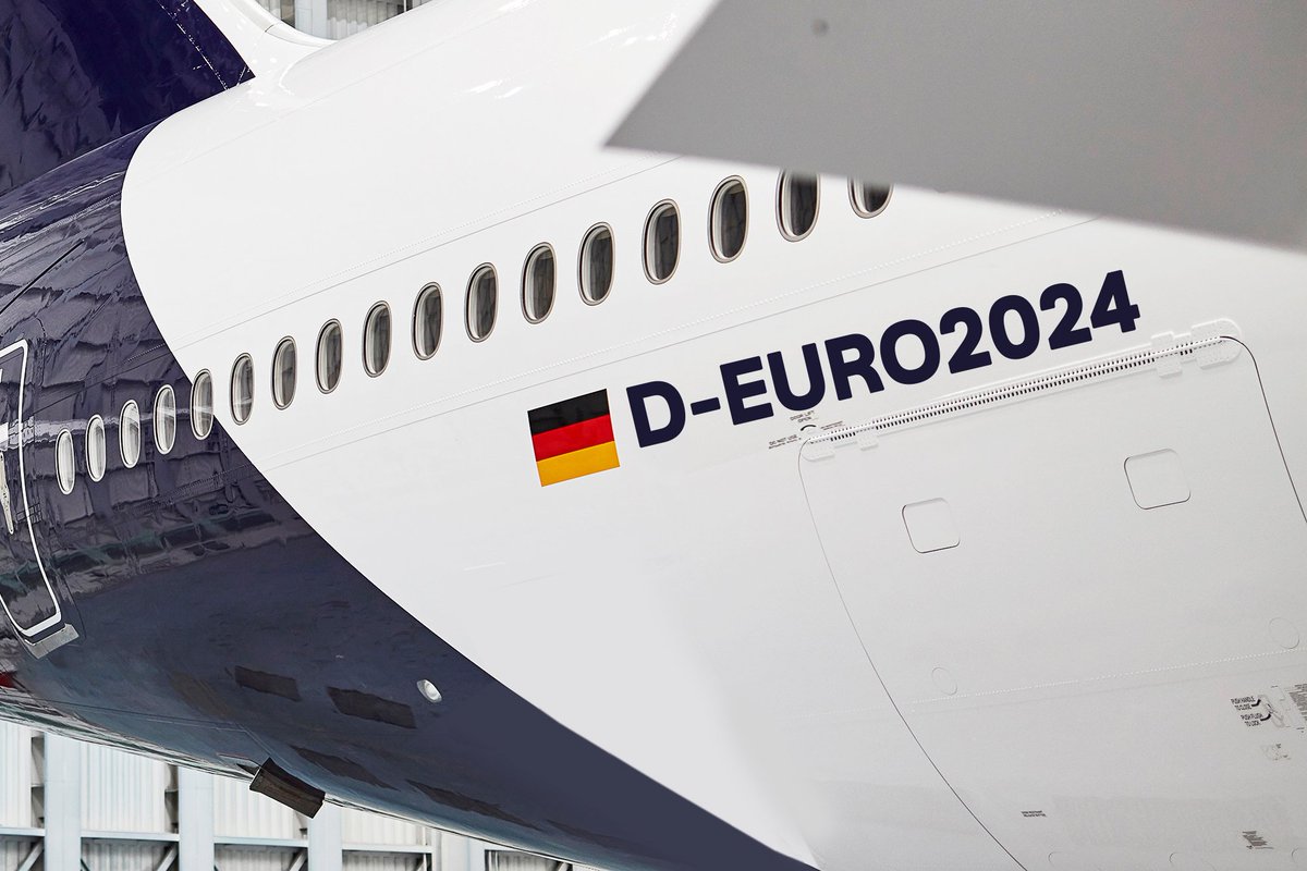 We are looking forward to flying #EURO2024 fans to #Germany! <a href="/DFB/">DFB (Verband)</a> #Germany2024 #Lufthansa 🇩🇪✈️⚽
