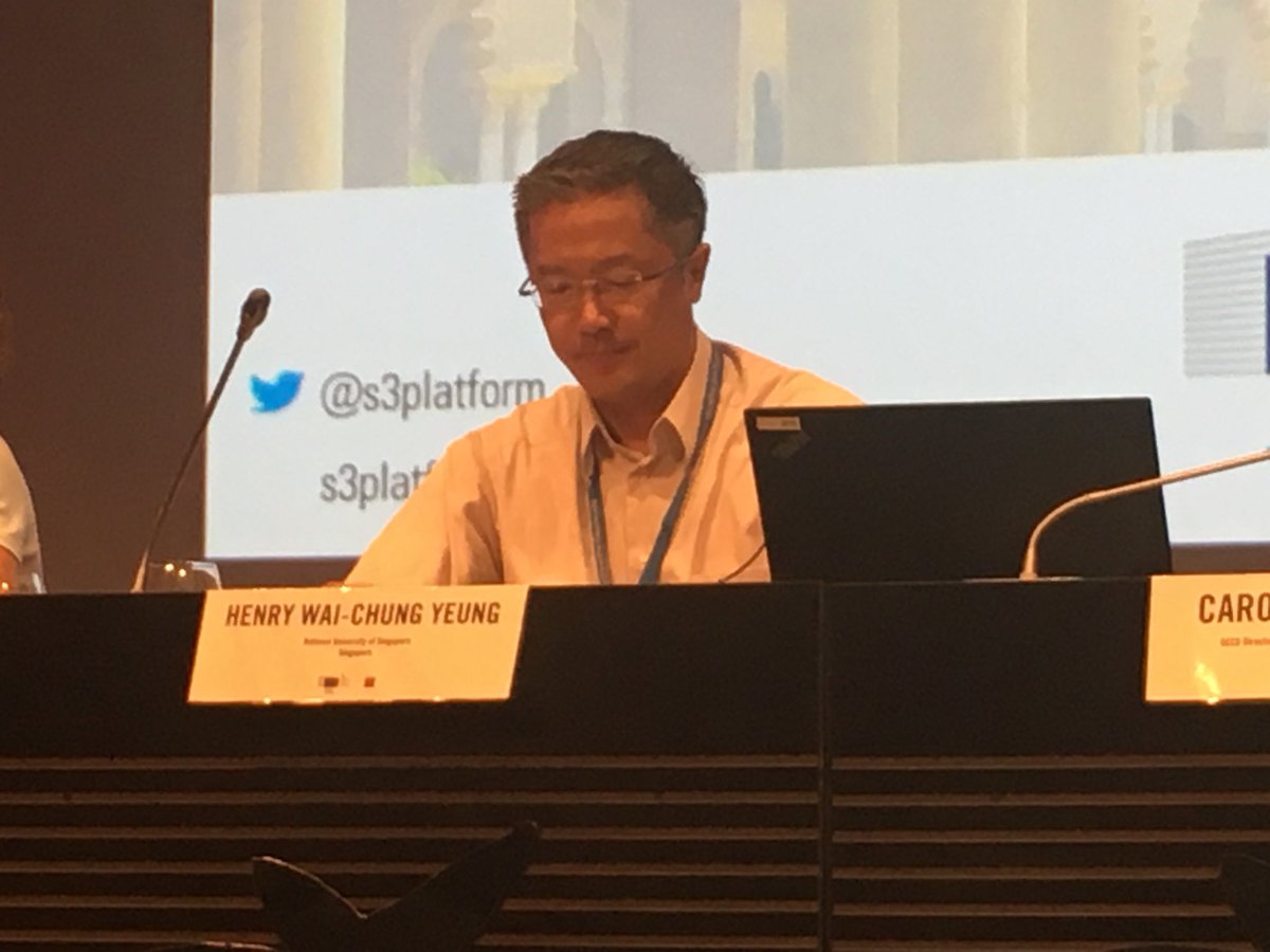 “I come from the part of the world where we explicitly believe in industrial policy, in sector specific policies”, Henry Yeung (Natl Univ. of Singapore) at the RIS3 & Territorial Development Conference. Guess which “part” has had the best economic performance in the last 40 yrs?