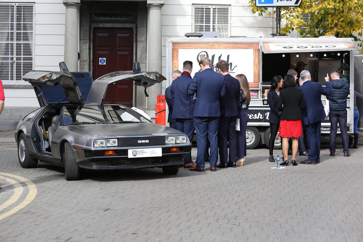 Here at #InnovationNation18 we’ve had dinner and a show with a #DeLorean, and we’re supporting local businesses with our food market- there’s all kinds of #innovation in Newry! <a href="/TheFancyFoxNI/">The Fancy Fox</a> <a href="/Timoneys99/">TIMONEYS ICE CREAM</a> &amp; more fed our stomachs while our speakers fed our minds!