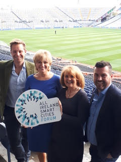 Oli_DoesIt's tweet photo. Inspiring day working with the teams from @InvestNI, @yellow_design and @BelfastCouncil for the Smart Cities All Ireland Forum in Dublin @smart_cities_I https://t.co/3WUOKWNlkQ