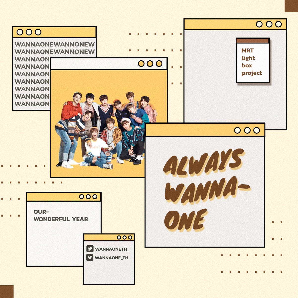 WANNAONE_TH tweet picture