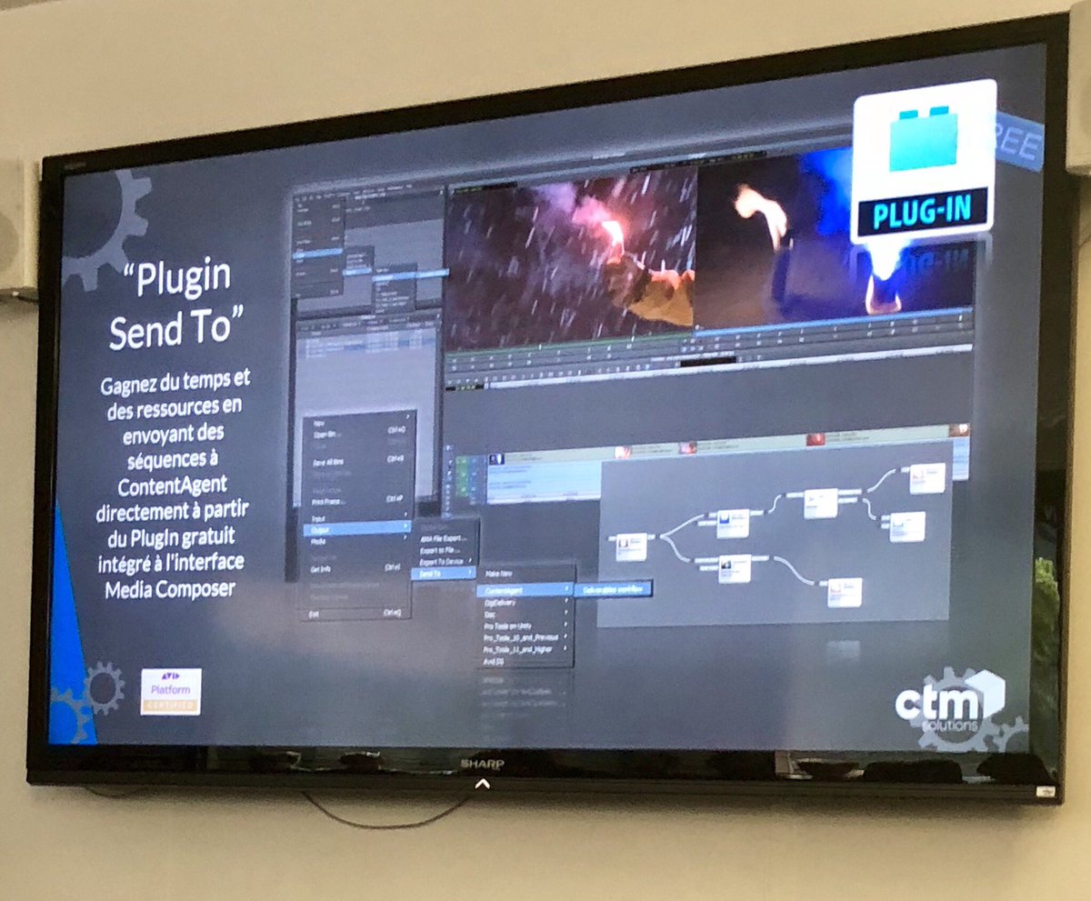 IVORY_France's tweet photo. ContentAgent est membre de lâ@Avid Alliance Partner Program et sâintĂšgre parfaitement dans les environnements Avid ! #PostIBC #Avid #transcodage @root6technology https://t.co/7XI7RJbT9y
