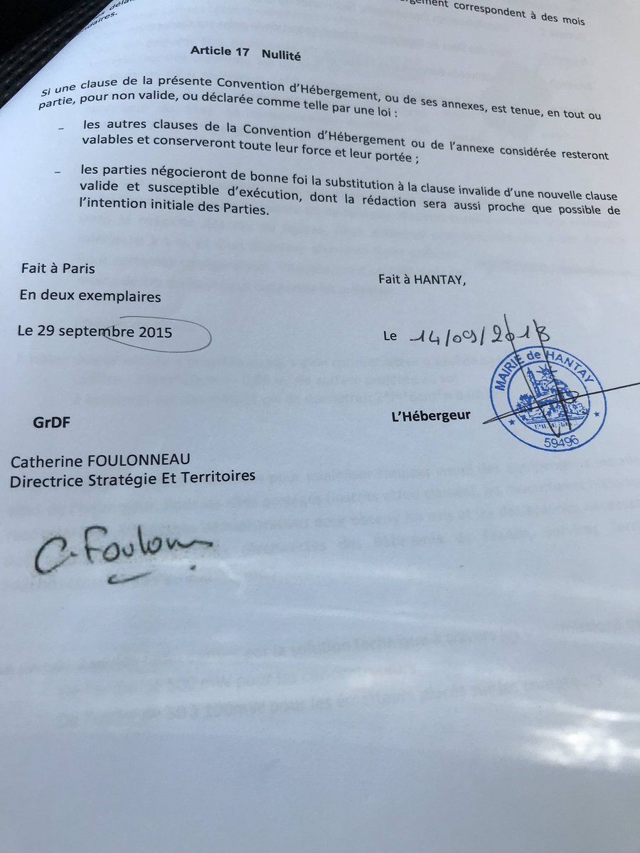 VincentPawlowsk's tweet photo. Youhou! Après 2 ans d’échanges, de présentations, de changement de mairies etc... ça y est! Je l’ai... le graal... ma convention d’hébergement du concentrateur Gazpar signé ! #IP59 #GRDFNO #missiondusoirpourleplaisir @GrDF_RioPlus20 @PhilippeWilmot https://t.co/M89Cx0JDDo