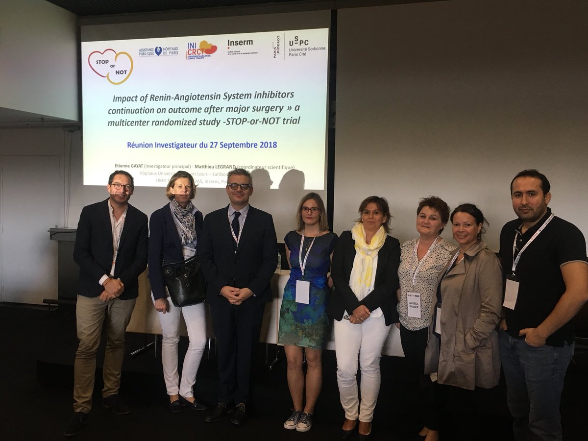 matthieulegrand's tweet photo. The STOP-Or-NOT coordinating team -awesome job at #congresSFAR2018 @SFAR_ORG @INICRCT #STOPorNOT https://t.co/dKLuWoiO7W