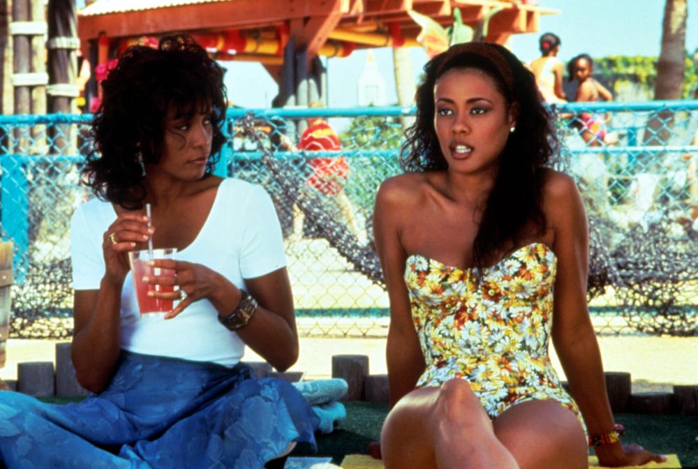 Part of what has made 1995's 'Waiting To Exhale' so re-watchable for me is the amazing and varied wardrobe choices (courtesy of costume designer, Judy Ruskin) for the film's four leading ladies; Whitney Houston, Angela Bassett, Loretta Devine and Lela Rochon.