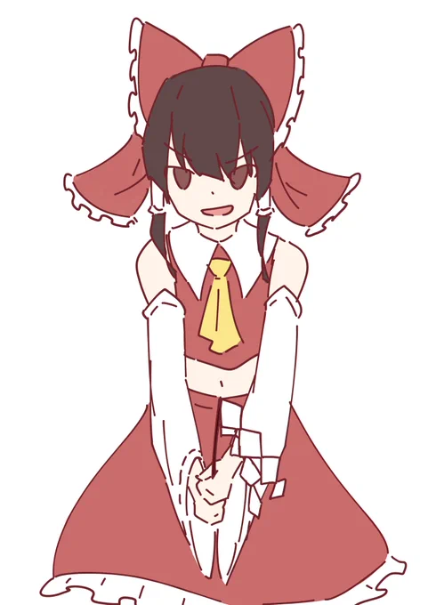 東方Projectの霊夢
#愛の足りない二次創作 