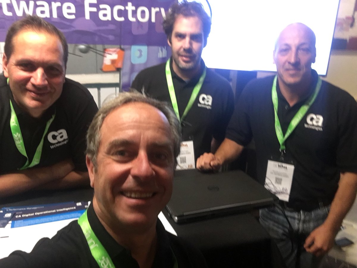 RenatoVista's tweet photo. Team @ca_france @CA_Agile_Ops participating to the SD-WAN Summit 2018 #SDWAN18 Exciting HighTech APP Economy on building! https://t.co/32jaHDBpiB