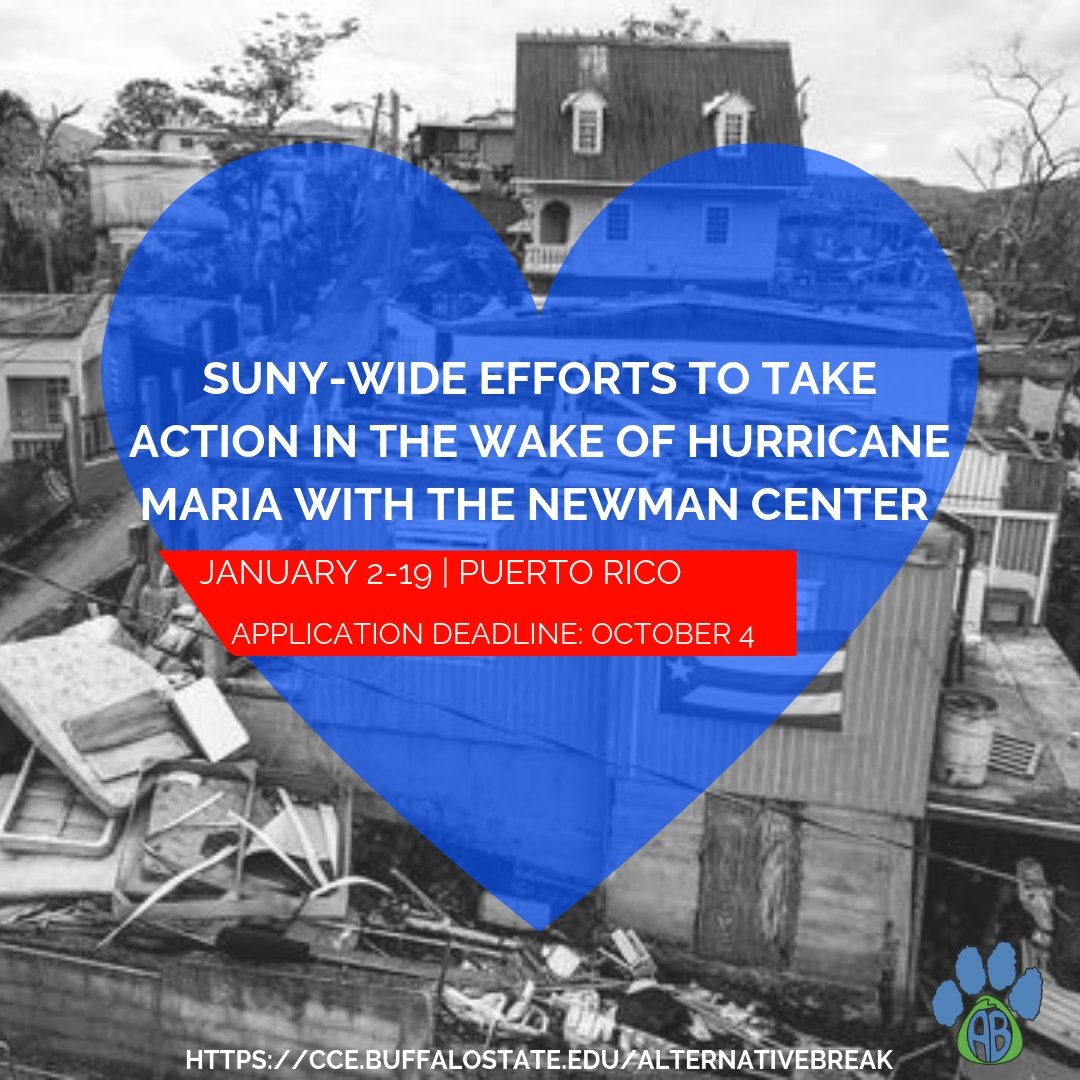 buffalostateAB's tweet photo. Did you know that the Buffalo State College Newman Center is also hosting an Alternative Winter Break? Join them for an experience that combines service and faith. Applications due October 4 at 11:59PM at: https://t.co/aHVsxVt5AO https://t.co/1nSQS1hpgz