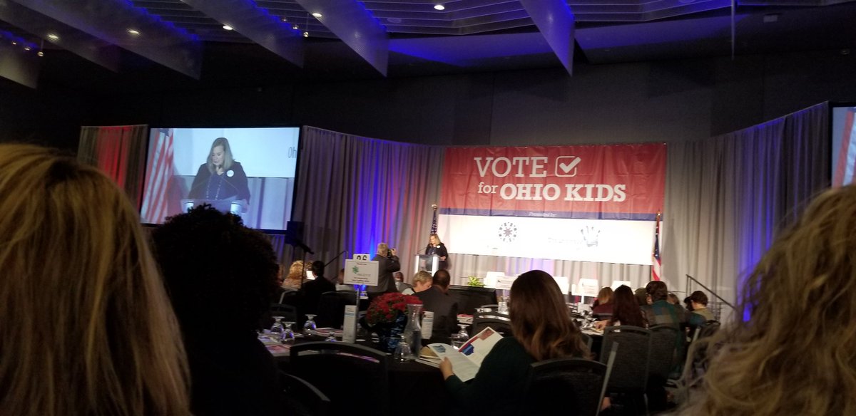 Belinda4ECE's tweet photo. I am excited to be here with #OhioAEYC for the Leadership Forum. #Vote4OhioKids https://t.co/sSzmMf2Okq