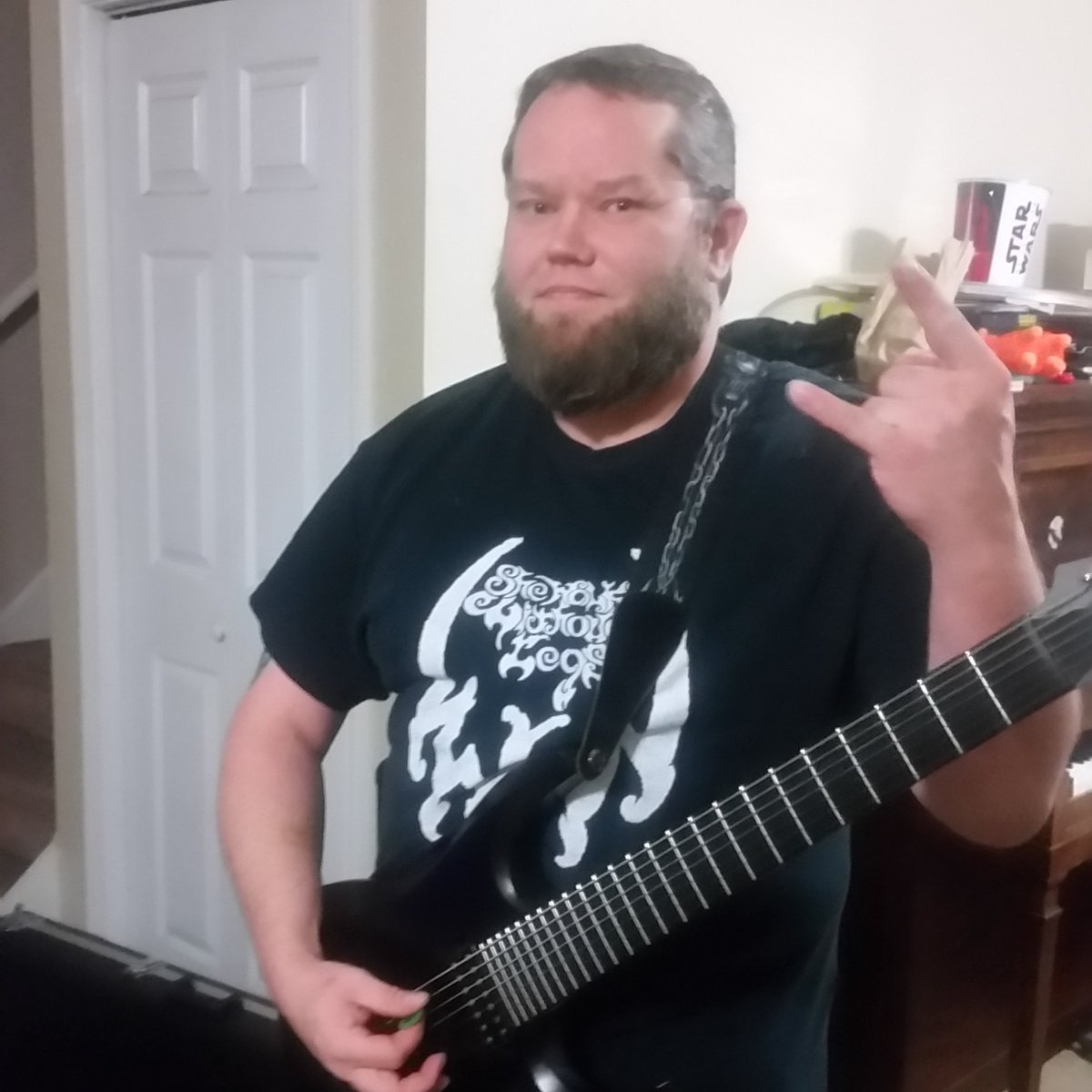 We are happy to announce that we have a new guitarist to join our ranks Wes Renaud and he is a welcome addition to the band #metal #CTmetal #heavymetal #SinisterByChoice #PiercingImmortality #SystematicGlobalPoisoning #SinisterGuitarPicks #PICKPORN #SaveTheTurtles