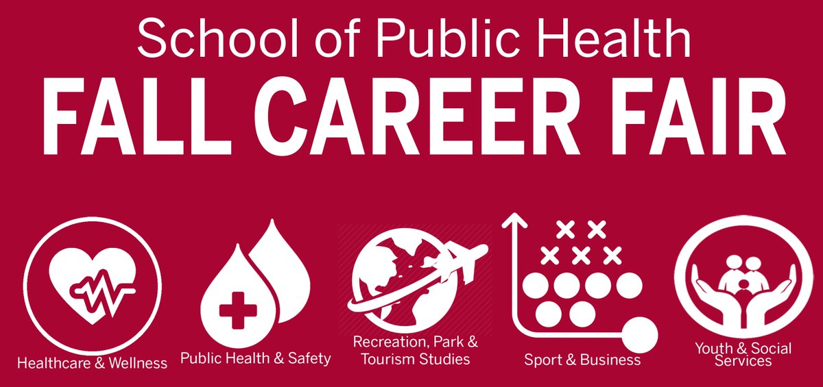 The School of Public Health Fall Career Fair is fast approaching us all!

 Tuesday, October 2nd from 4-7 PM

This reminder comes just in time for you to brush up on your elevator pitches and print out some fresh resumes! Come prepared and excited for the opportunities ahead!