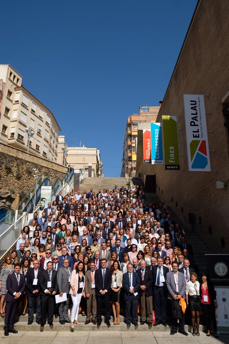 congrescicac's tweet photo. 📸 Fotografia de grup - IV Congrés Advocacia Catalana
@comunicacioicab, @IcafiAdv, @icagirona, @icavor, @AdvocaciaLleida, @ICAMANRESA, @Ica_Mataro, @AdvocatsReus, @icasbd, #icasf, @ICATTarragona, @ICATERadvocats, @ICATORTOSA, @advocatsvic
#CongresAdvocacia #Tarragona https://t.co/0s6QiVpwep