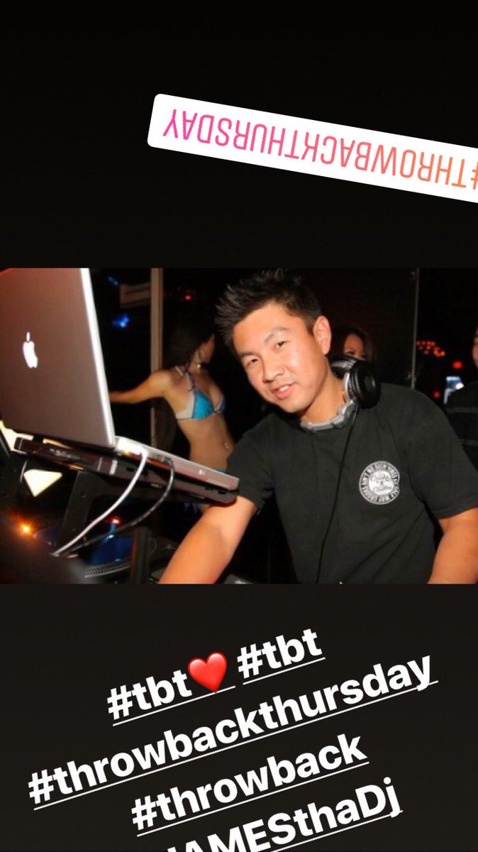 JAMES_Tha_Dj's tweet photo. #TBThursday #waybach #thursday https://t.co/ef3qGB6ybS