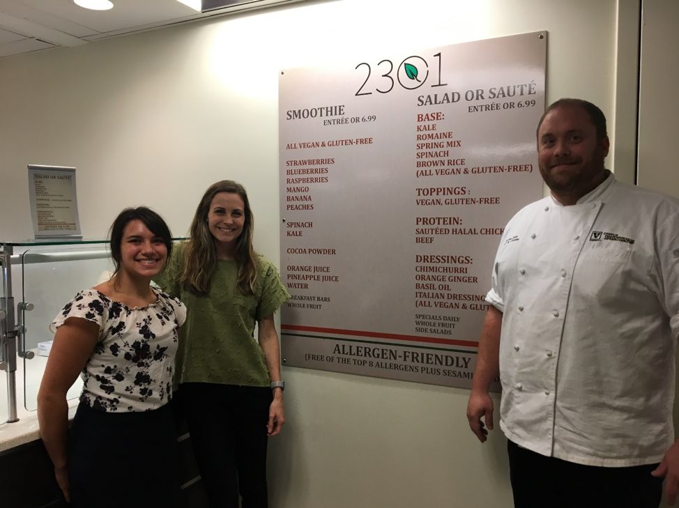 AllerTrainbyMT's tweet photo. Congratulations to @VanderbiltUniversity on their recent certification with Kitchens with Confidence! Vanderbilt dedicated a section of their dining hall to being free from the top 8 allergens! https://t.co/RzhpAE0Pab #VanderbiltUniversity #KitchenAudit #FoodAllergies https://t.co/saZFmp7v8d