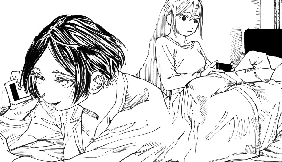 10/8(月)歌姫庭園17【園11,12(サークル名:Workshop)】にて、
ウスイさん(@pojihame_usui )主催の合同誌【アイマスモノクロ&amp;アナログ合同】に奏ちゃんと周子ちゃんがゴロゴロしている漫画5Pを寄稿させていただいてます。このとてつもねえ本の一部になれたこと嬉し恐ろし恥ずかしみです… 
