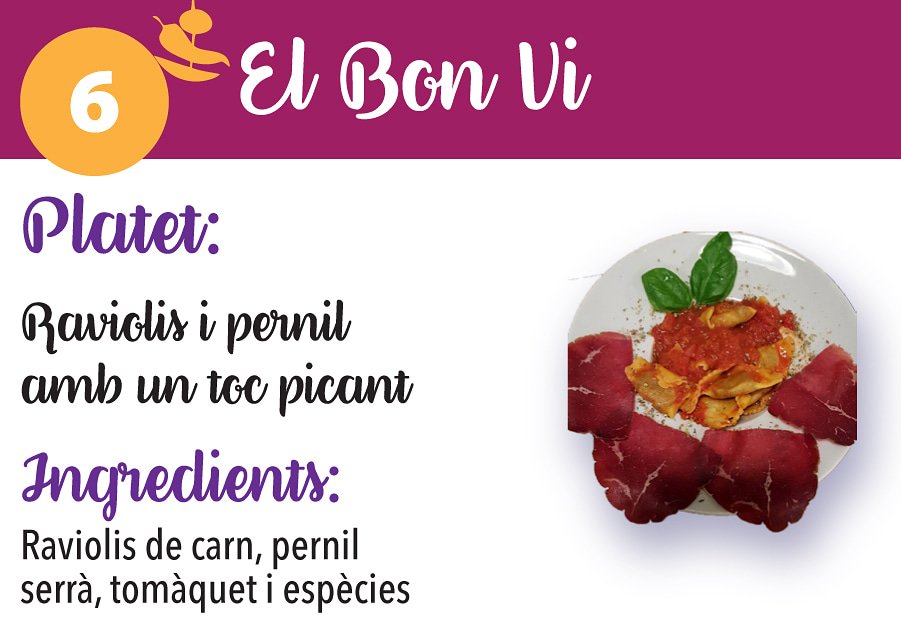 larbocturistic's tweet photo. Al bon vi podreu degustar un platet de raviolis i pernil amb un toc picant. No et perdis la V Ruta dels platets de l'Arboç. #vedegust #lArboç #tapa #platets #gastronomia #cultura #Penedes #festa #penedesexperience #rutadelsplatets https://t.co/pygSmUqKAm