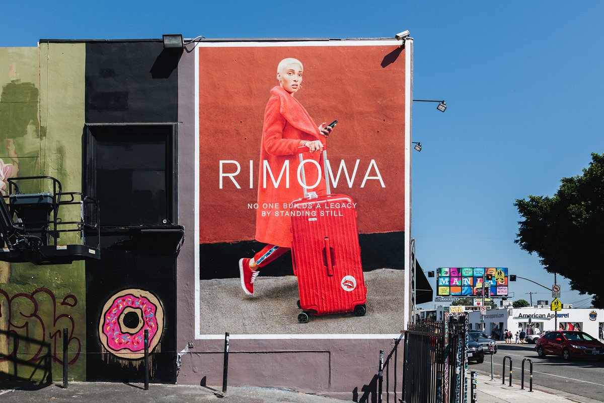 RIMOWA on X: The RIMOWA global brand campaign in LA, Paris