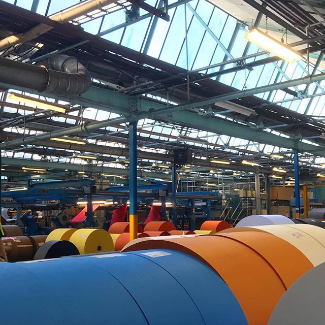 markandfold's tweet photo. Today we are visiting the James Cropper paper mill in the Lake District. More on stories... #fortheloveofpaper #paper #howitsmade #millvisit #jamescropper #papermill @gfsmithpapers https://t.co/qBVQiLqH5H https://t.co/7htKvLRgoL