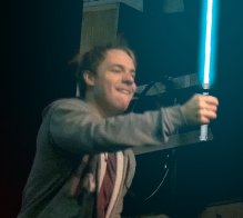 JarrodFeng's tweet photo. In the aftermath of #AliCon2018, we've got some quality photos, and photoshops alike!

Here's my contribution with @BlackGryph0n proving himself to be a master jedi! https://t.co/CcgyS8C9zm