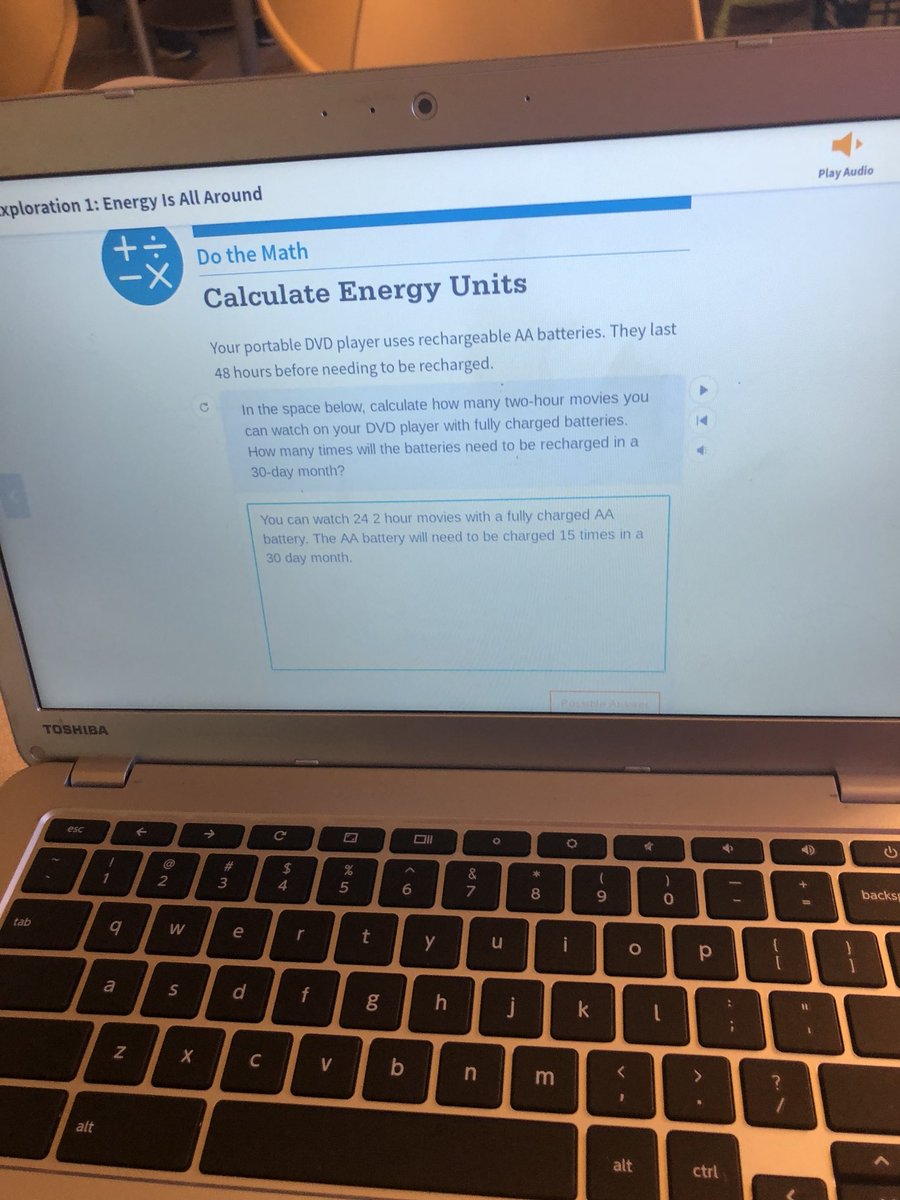 MollieBearly's tweet photo. 4th grade learning about energy and how it is stored in batteries to power the devices they use. We even added a little math in there to see how long it will last! #sciencerocks #mathrocks #authenticproblemsolving https://t.co/KJqHCtwuF8