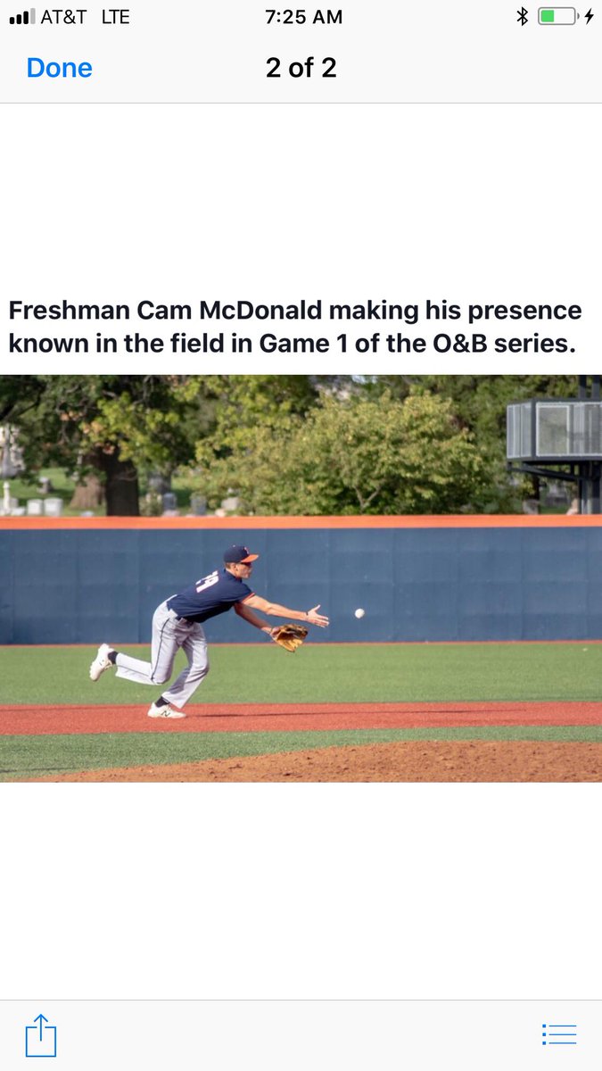 baseball1_hall's tweet photo. Keep up the great work @cam_mcdonald4 ⚾️#GoIllini https://t.co/jycODfRLkl