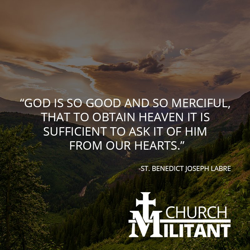 Michael Voris on Twitter: "Catholic quote of the day by - St. Benedict