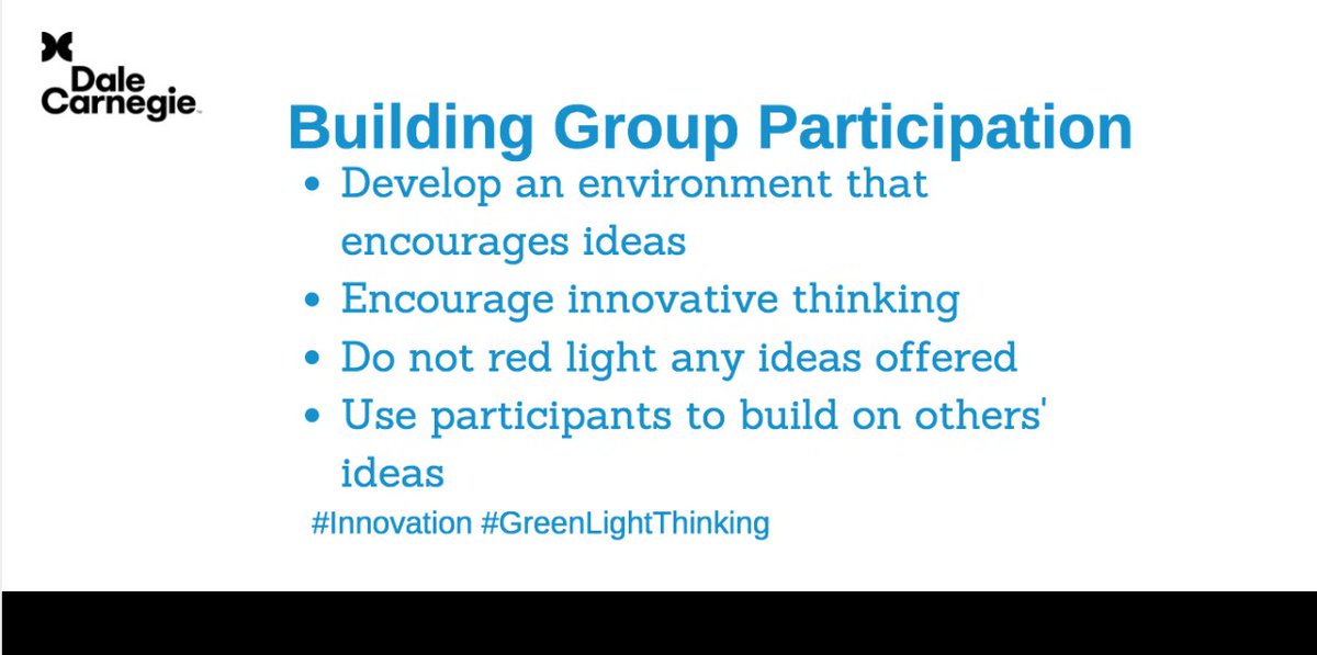 Does your organization include everyone in the #InnovationProcess? #GreenLightThinking #Brainstorming