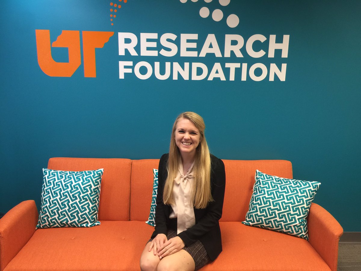UTRF's tweet photo. Stop by the #UTRFBusinessIncubator Open House today from 2-4pm and welcome our new Marketing Coordinator, Ms. Katie Jones! @UTSystemNews @UTKnoxvilleNews @UTIAg @uthsc @UTChattanooga @ut_tullahoma @utmartin @UT_IPS @utgsm @AndersonCEI https://t.co/NSksuQqnnM