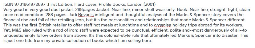 VoltInuOfflclal's tweet photo. The Rise and Fall of Marks &amp; Spencer : (Hardcover) by Judi Bevan #Britainiana #MandS #MarksAndSpencer #UnitedKingdom #Retail #Primark #wefashion #UKretail #uknews #Tesco #tallyweijl #SteveRowe #smichov #Retailers #Bookstore #Greatreads #Amreading #Books
https://t.co/bkbr6GJjHc https://t.co/8uvEWmmskJ