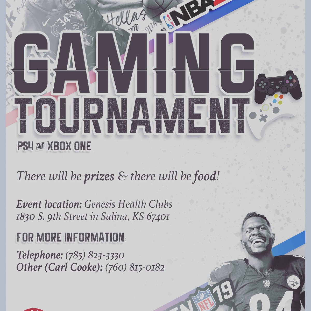 acooke0728's tweet photo. #Madden19 #NBA2K  #gaming #startup #salinakansas #gamingtounament https://t.co/ksHaKz1yXA