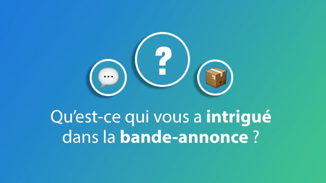 UsernameProject's tweet image. Dites-nous ce qui vous a le plus intrigué dans la bande-annonce ! 💬