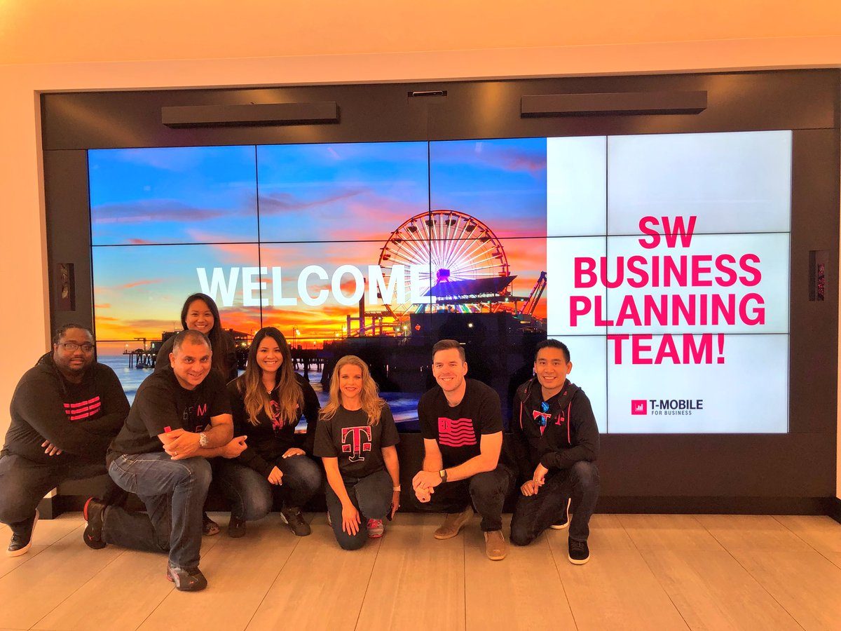 Twitter Family: Let me introduce you to the New and Greatest Business Planning Team of ALL! #SWisBest #FriscoxRedondo #SOBP #SamTneedsTwitter 😎 #4x3Famous #TMobile3rdStreetPromenade <a href="/SamSindha/">Sam Sindha</a> <a href="/ISLila/">Lila</a> <a href="/natty15/">Nataly</a>