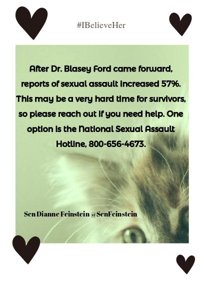 KapeciaResists's tweet photo. #BelieveSurvivors #VoteOutTheGOP #IStandWithDoctorFord #IBelieveDoctorFord #KavaNOPE https://t.co/GHja8USRrz