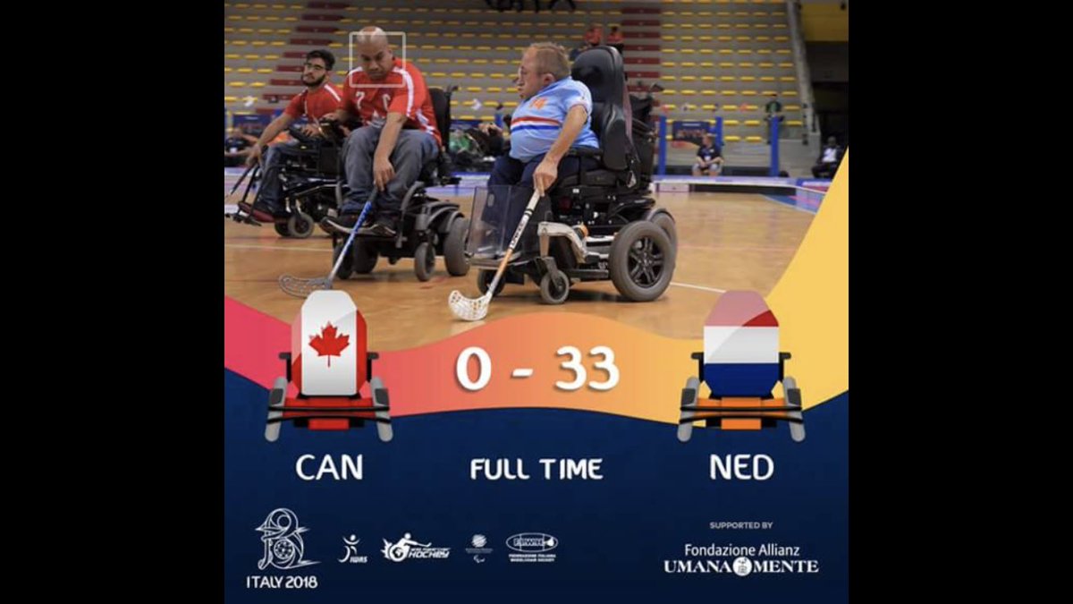 KoenKasper's tweet photo. We 🇳🇱 wonnen vanavond met liefst 33 - 0 van Canada 🇨🇦.
Morgen in de poule winnen van Italië 🇮🇹 en dan is alles nog mogelijk!💪 nu aan de video analyse en morgen om 15.30 uur tegen t gastland. #asneverbefore #powerchairhockey https://t.co/z8XnCywyBk