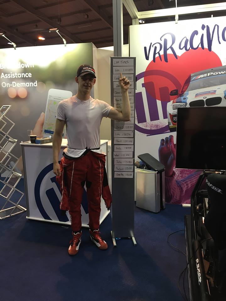 DarrenS22826872's tweet photo. great day at the tow show, it was ironic really , Lex was present looking for sponsorship opportunities as a professional kart racer and ended up top of the leaderboard after setting fastest time in a racing simulator , you really did make the most of the opportunity mate :-) https://t.co/rAhjKhtkmh