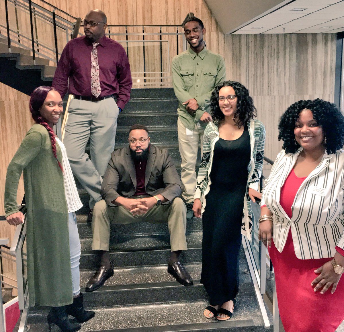 TeamLBias's tweet photo. Representing in Red and Burgundy for Sickle Cell Awareness #getinvolved #attcares #weloveatt https://t.co/OMJSWXJDXu