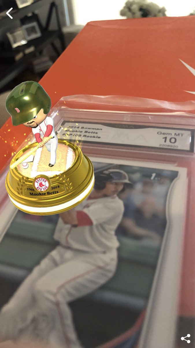 bruinengineer's tweet photo. Love pairing my @MLBCrypto collectibles with real world counterparts! @LucidsightInc @mookiebetts @MikeTrout @RedSox @Angels https://t.co/3IAKUsZhhK