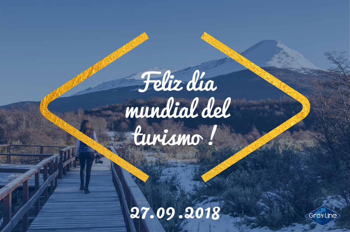 ¡ Feliz #DíaMundialDelTurismo ! Hoy, estamos celebrando a la mejor fábrica de sueños a través del planeta 🌎💫 
#ExcursionesAR #GrayLine #TourismDay2018 #TourismDay