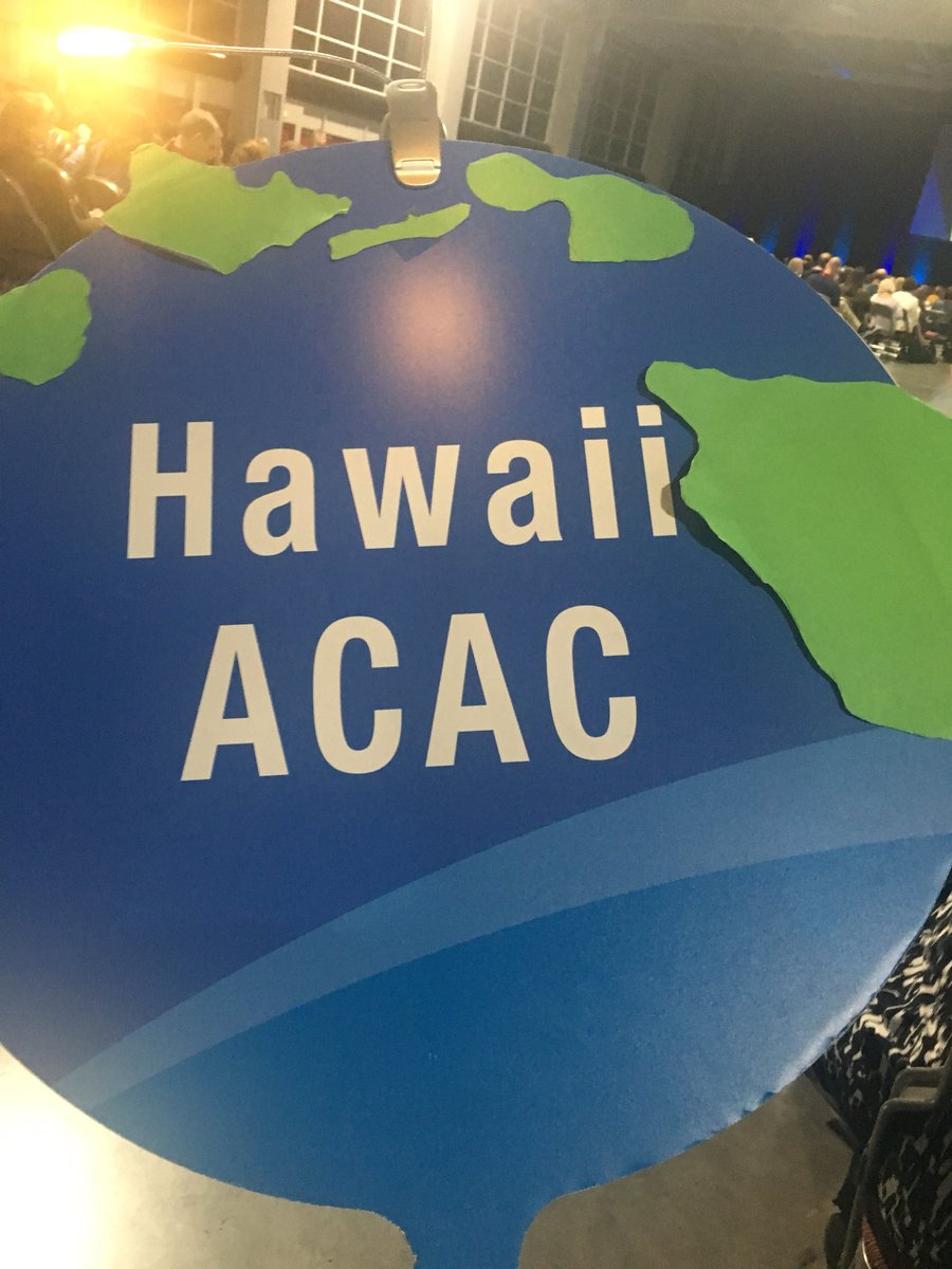 HACAC is in the house @NACACConference opening session! #nacacc18