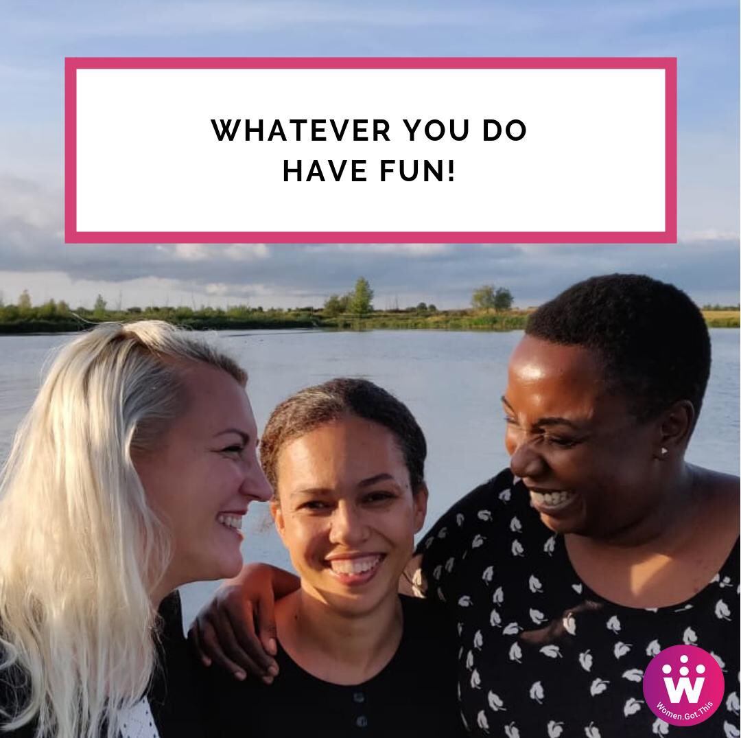 wgotthis's tweet photo. Whatever you do don’t forget to have fun!What do we do next to having all this fun?We share the authentic stories of women who are going after/living their dreams,in order to inspire, empower &amp; connect other women(like us) wanting to do the same.#wgotthis https://t.co/liURmSL0an https://t.co/FtUX8fngGj