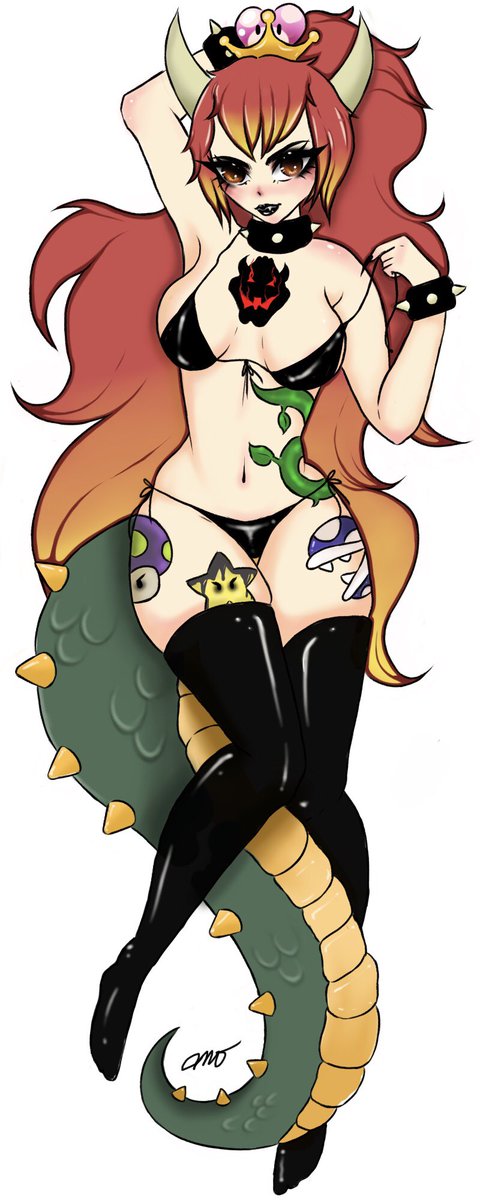 opiiyums's tweet photo. I may have a slight obsession. 

#bowette #bowsettefanart https://t.co/iJMWkf5IPZ
