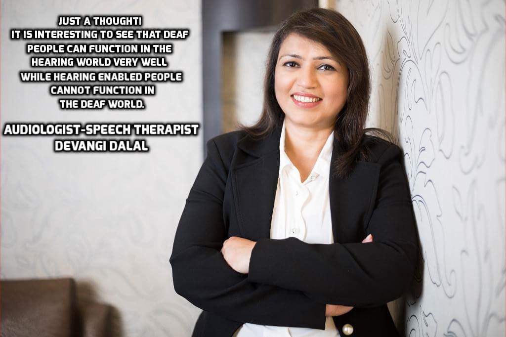 DevangiDalal's tweet photo. Just a thought! It is interesting to see that deaf people can function in the hearing world very well while hearing enabled people cannot function in the deaf world.

#SpeechTherapy #Deaf #Rectify #Function #Audiologist #SpeechTherapist #DevangiDalal #JOSHFoundation https://t.co/7gTrPFVCIK