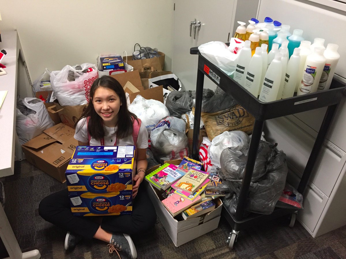 JPIIHS_Interact's tweet image. Interact President Jenny Orth surrounded by all the generous donations for the Refugee Services of Texas.  Keep the donations coming cardinals! #cardinalscare @JPIIHSPLANO @D5810Interact