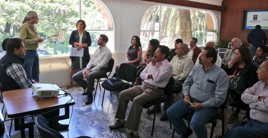 Ante el Consejo Ciudadano de la #Ecozona de #Cuernavaca presentamos el Programa de Manejo del centro histórico para continuar con la transformación de esta área a favor de la calidad del aire y medio ambiente.