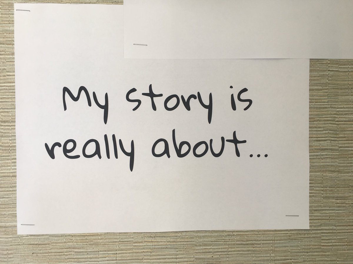 MsIrvingTweets's tweet photo. 6th graders getting to the heart of the story by asking the question, “What is my story really about?” #personalnarratives #tcrwp @ecsaibel @HallMiddle @LCMSchools @brettgeithman https://t.co/MIHxWRmSFy