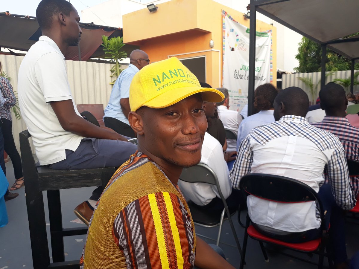 yeesalagrihub's tweet photo. #Agritech #Senegal L'un des CEO des entreprises selectionnées pour participer au prochain salon de l'agriculture en #france Monsieur Oumar Basse est avec nous pour presenter sa solution #kebetu #tl221 #ict4ag #WidimPompe https://t.co/qditJ0Rzkp
