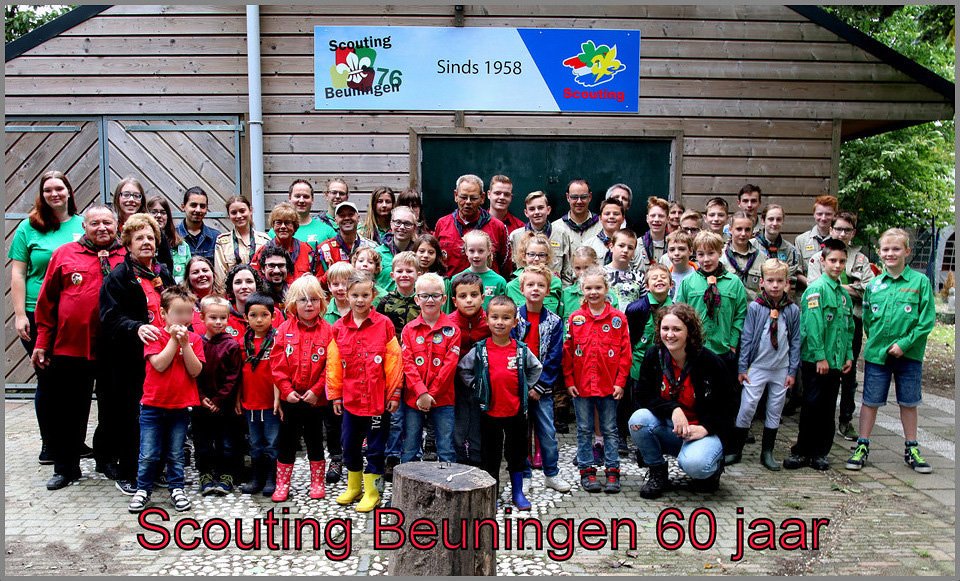 Afgelopen zaterdag hebben wij een open dag en reünie gehad vanwege ons 60-jarige bestaan. Het was een groot succes! Voor foto's van deze dag zie de website van Wim Piels: wimpiels.nl/scouting_60_ja…