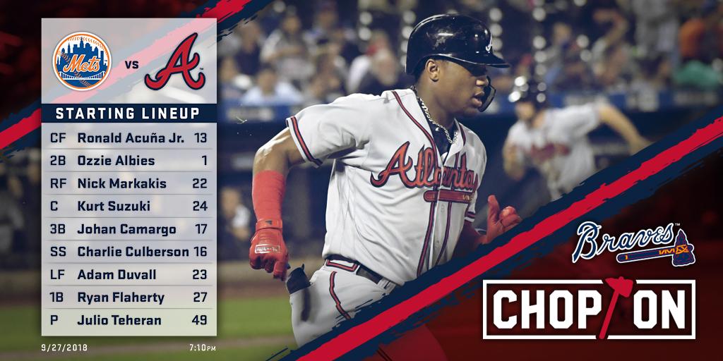 Braves season long ingame thread Page 164 ATL Sports