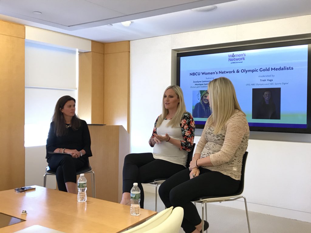 Angela_M_Guzman's tweet photo. A huge thank you to the @LamoureuxTwins for joining the Women’s Network today @NBCUniversal and sharing their story of #womensempowerment. They have and incredible story on leveling the playing field in sports! Learn more 👉🏽 https://t.co/G2hzI4RKiu https://t.co/g1P7vzjpiC