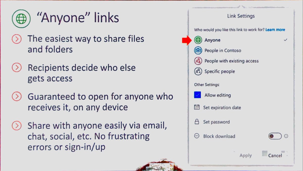 EricvanWaas's tweet photo. Veel verbeteringen in het delen van documenten vanuit #office365. Veel gebruikers gemak en toch veilig #msignite18 https://t.co/rXhUIwVHw9
